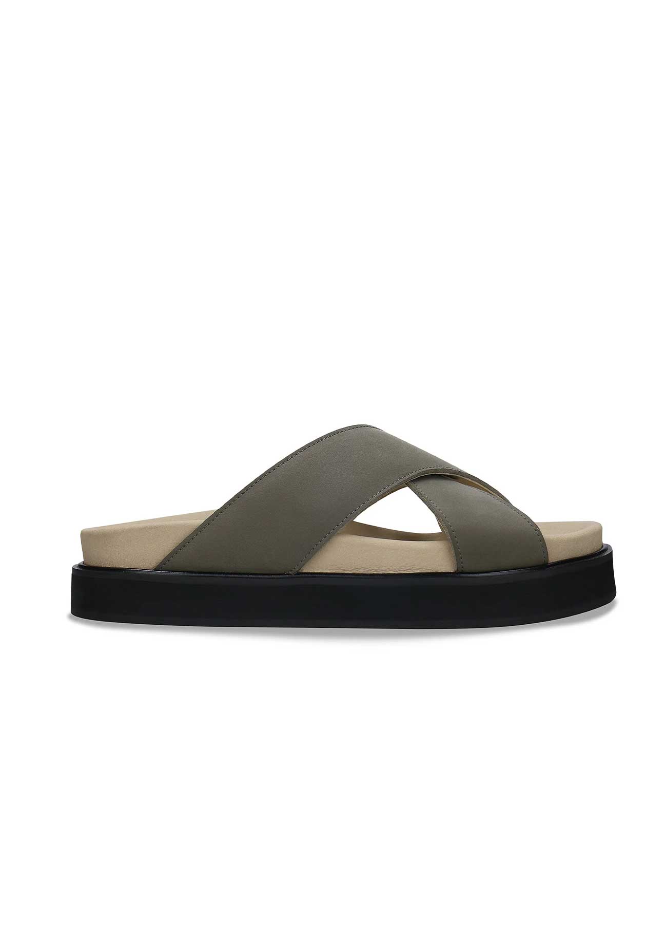 DAVU Vegan Sandals in Green - Ecomarket.com
