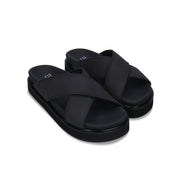 DAVU Vegan Sandals in Black - Ecomarket.com