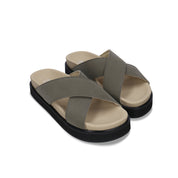 DAVU Vegan Sandals in Green - Ecomarket.com