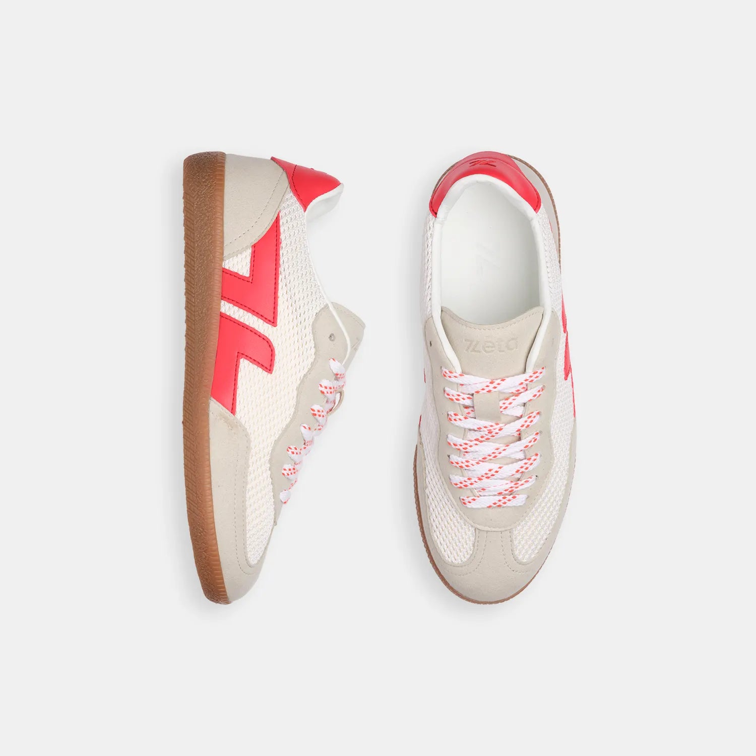 Delta-Series Handmade Vegan Sneakers in Blanco - Ecomarket.com
