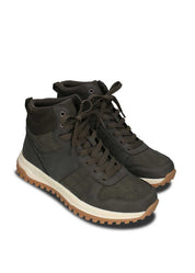 Eban Green Vegan High-Top Sneakers-Boots - Ecomarket.com