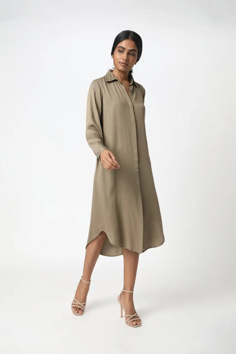 Essential Shirt Dress - Ecomarket.com
