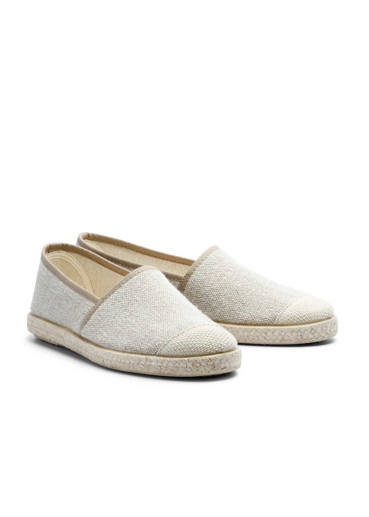 Evita Hemp Vegan Espadrilles - natural - Ecomarket.com