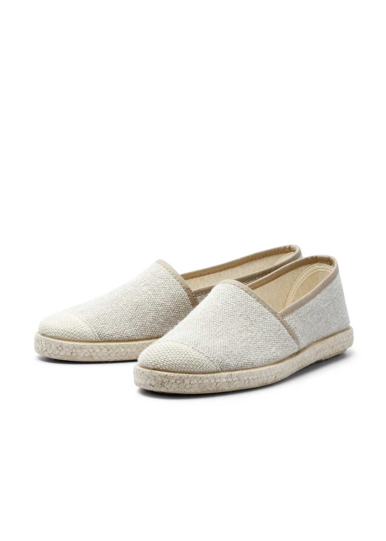 Evita Hemp Vegan Espadrilles - natural - Ecomarket.com