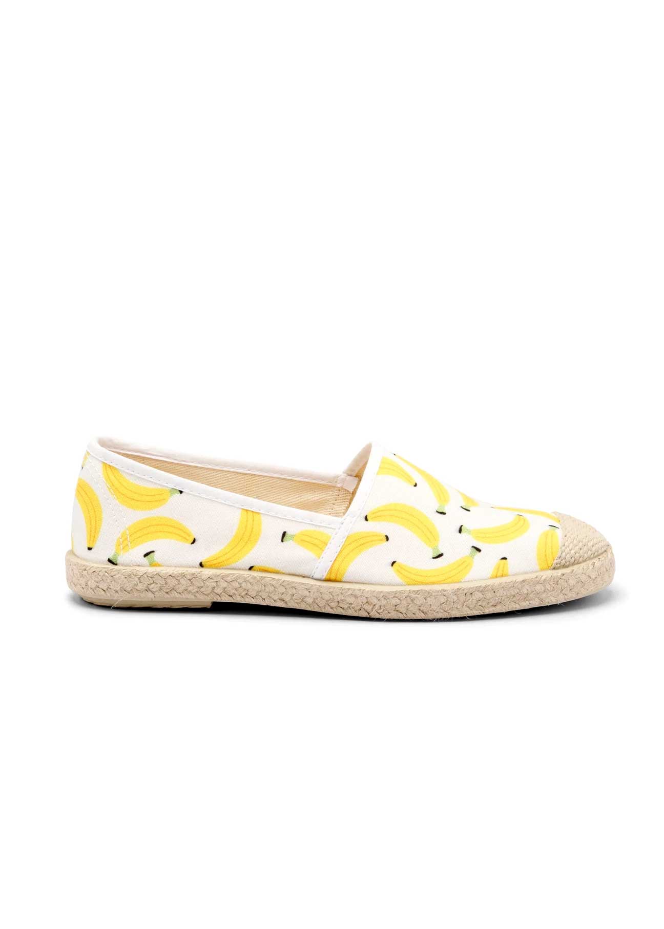 Evita Banana Organic Cotton Vegan Espadrilles - Ecomarket.com