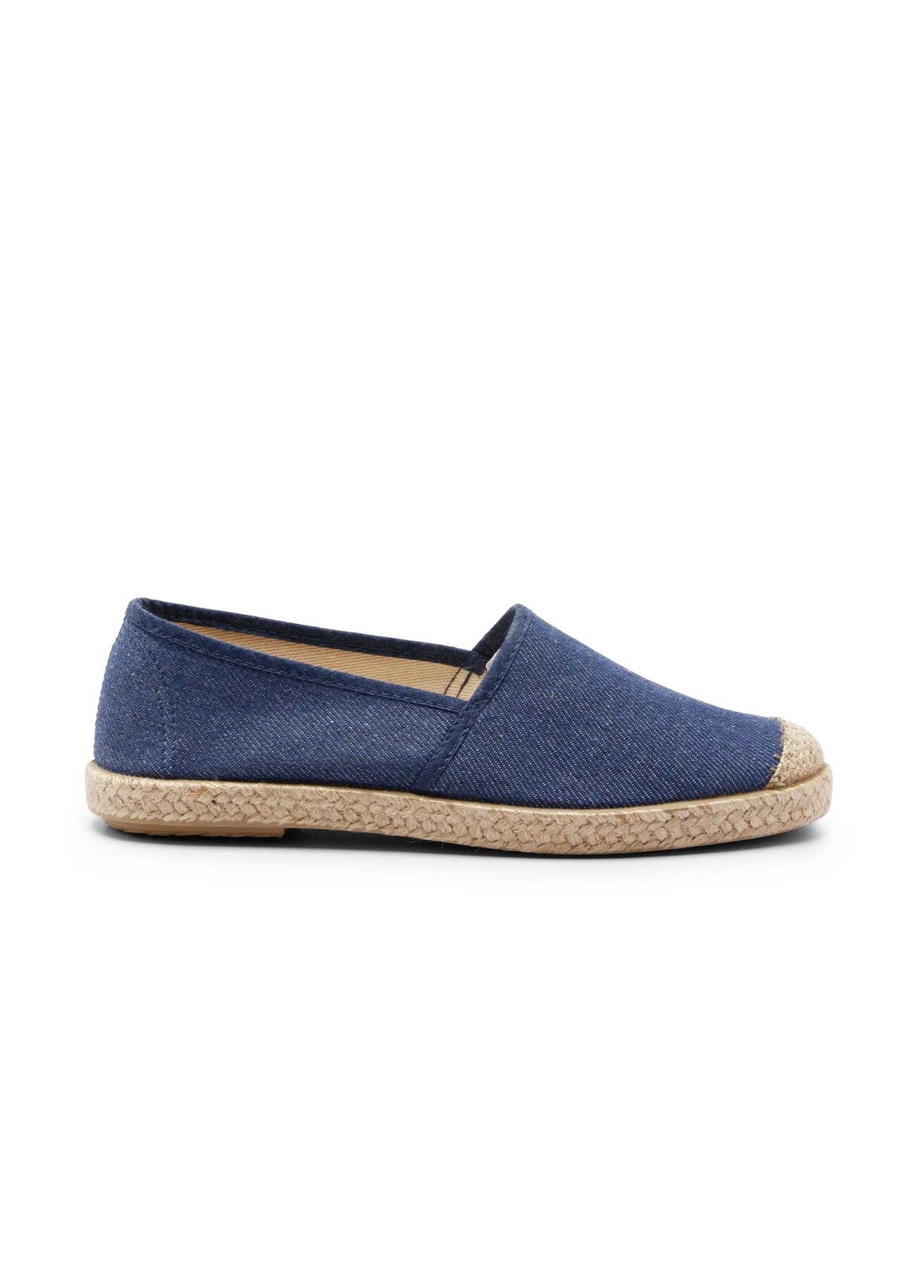 Evita Denim Organic Cotton Vegan Espadrilles - Ecomarket.com