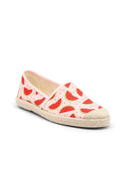 Evita Melon Organic Cotton Vegan Espadrilles - Ecomarket.com