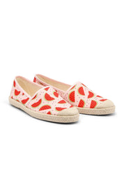 Evita Melon Organic Cotton Vegan Espadrilles - Ecomarket.com