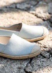 Evita Sky Organic Cotton Vegan Espadrilles - Ecomarket.com