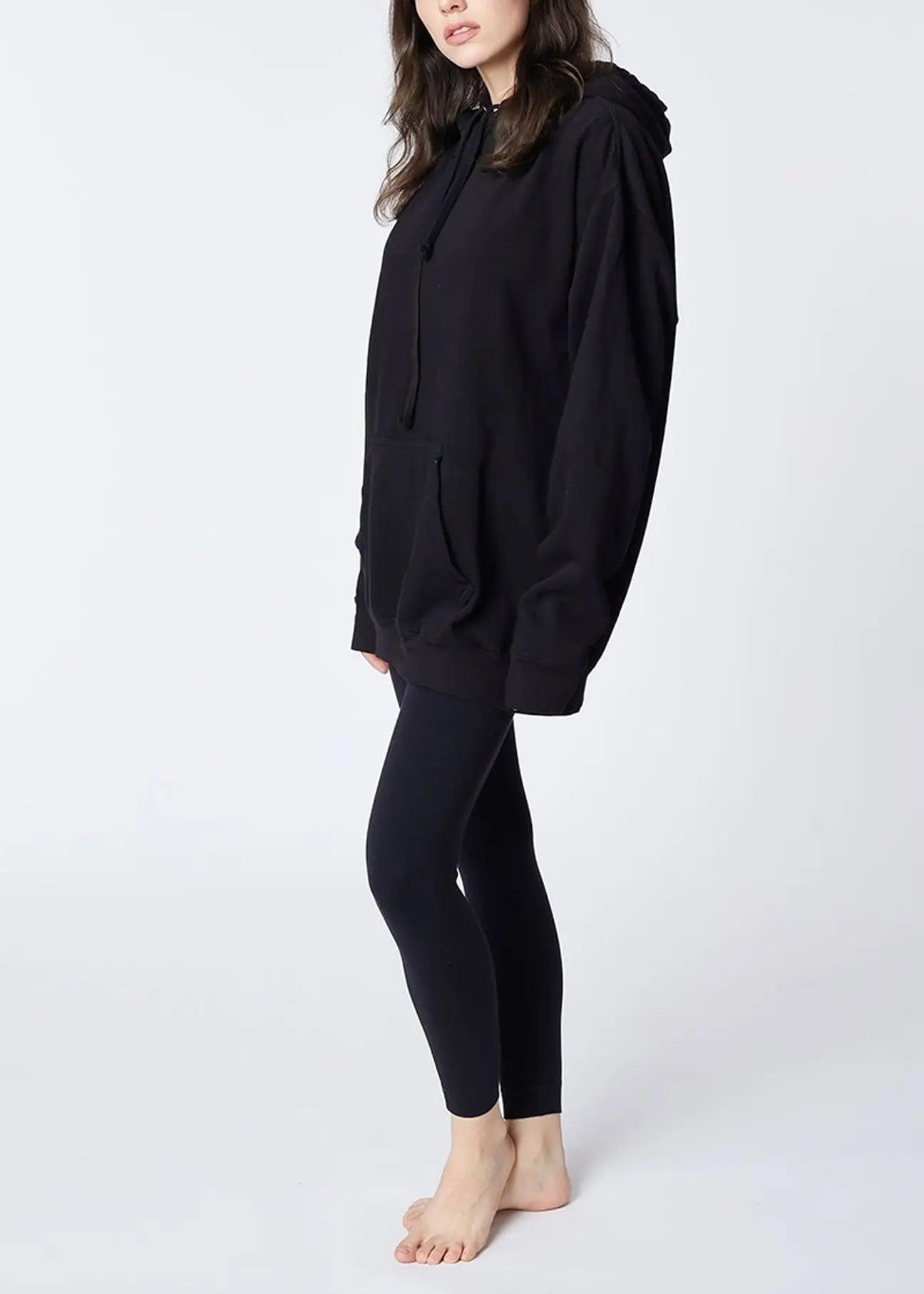 French Terry Cotton Hoodie - Unisex - Ecomarket.com
