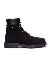 Gadea Black Suede Vegan Mountain Boots unisex - Ecomarket.com