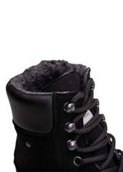 Gadea Black Suede Vegan Mountain Boots unisex - Ecomarket.com