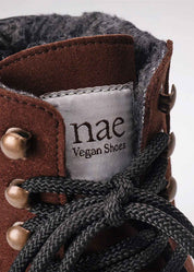 Gadea Brown Suede Vegan Mountain Boots unisex - Ecomarket.com