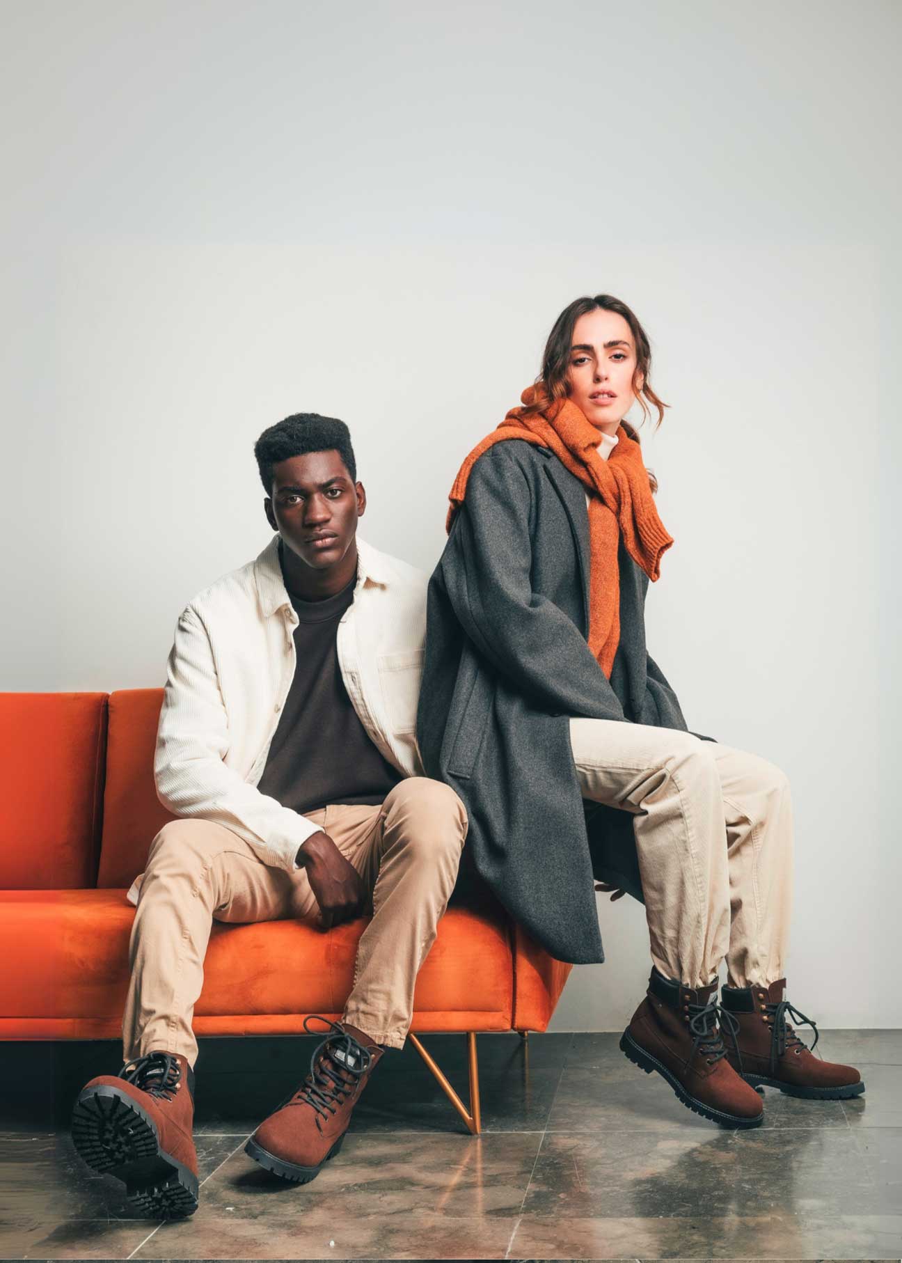 Gadea Brown Suede Vegan Mountain Boots unisex - Ecomarket.com