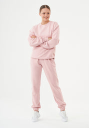 HANDE Soft Touch Oversize Hoodie in 100% Organic Cotton in pink - Ecomarket.com