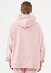 HANDE Soft Touch Oversize Hoodie in 100% Organic Cotton in pink - Ecomarket.com