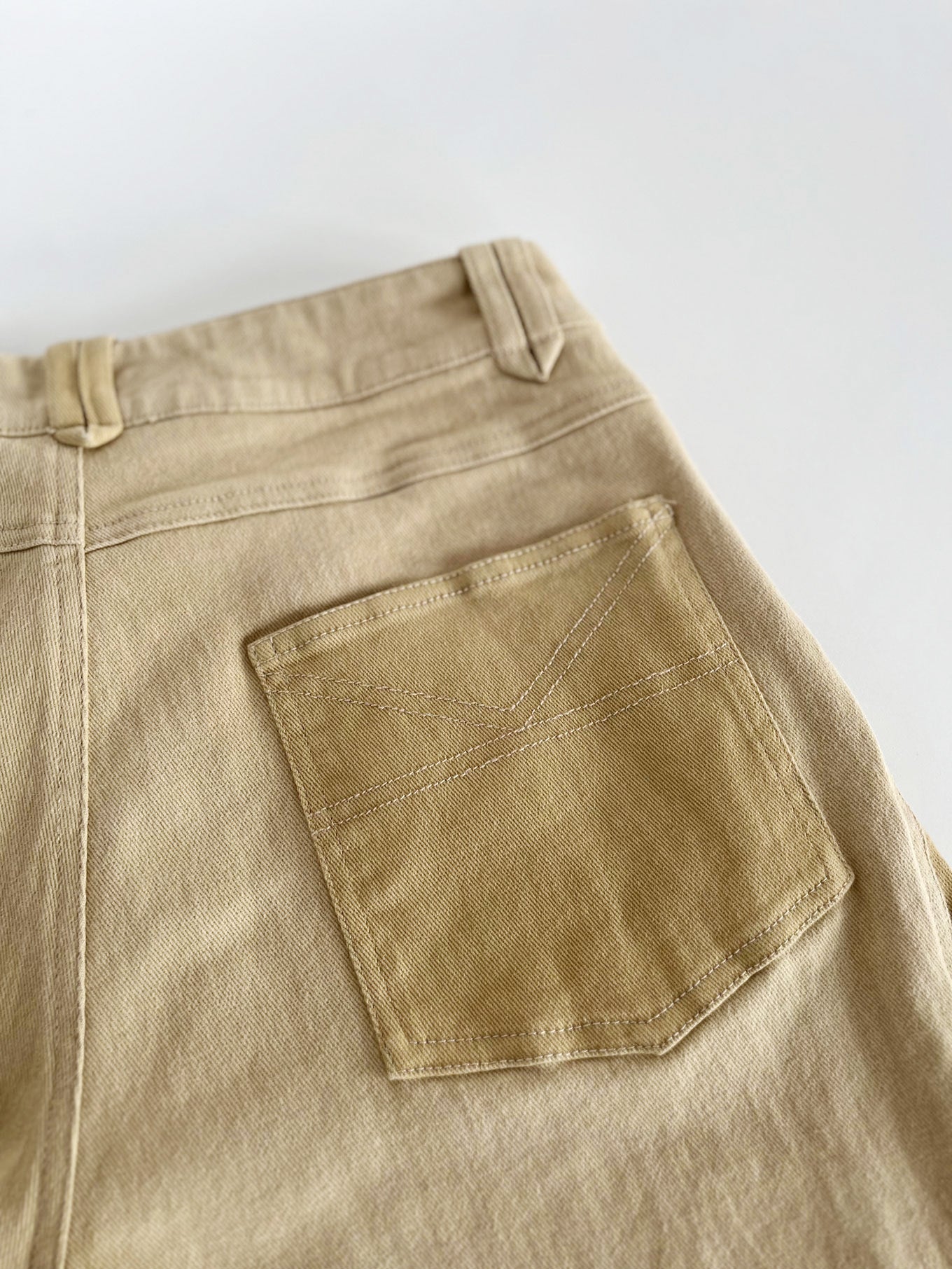 POP - Organic Cotton Trousers - Dark Sand - Ecomarket.com