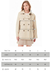 Trench Coat in Organic Cotton Twill - Ecomarket.com
