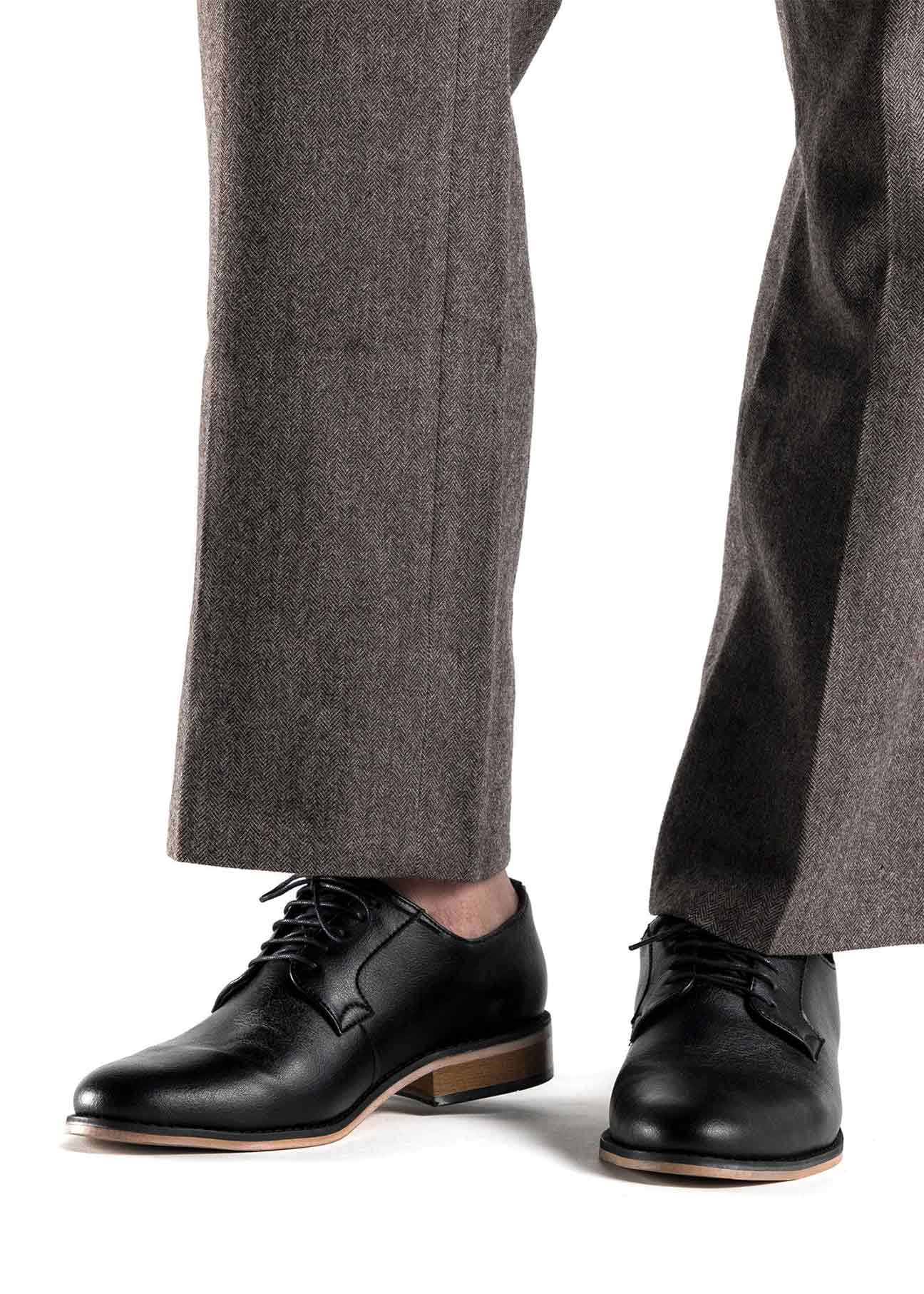 Jake Black Vegan Blucher Shoes - Ecomarket.com