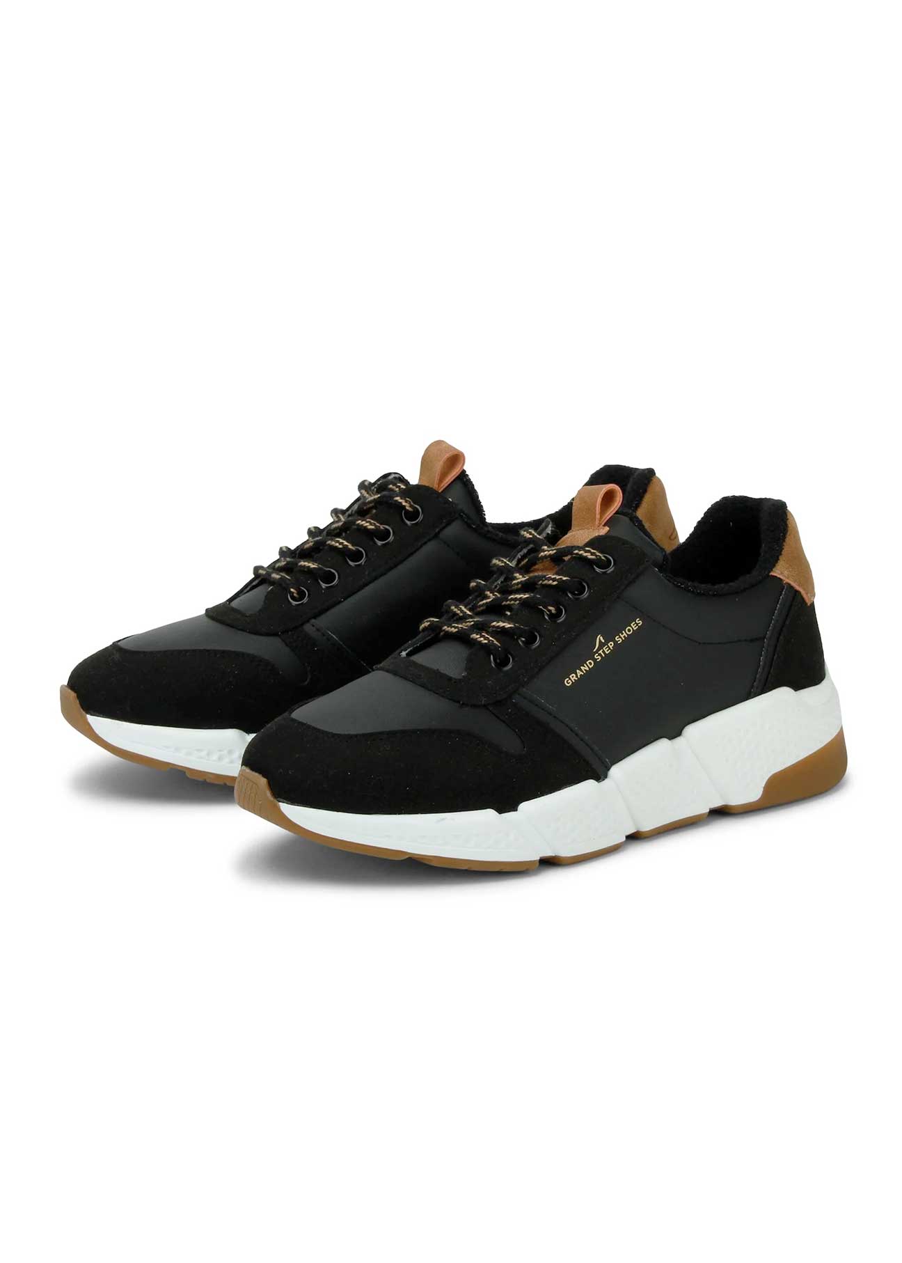 Joker Black - Vegan Corn Leather Sneakers - Ecomarket.com