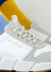 Joker White - Vegan Corn Leather Sneakers - Ecomarket.com