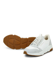 Joker White - Vegan Corn Leather Sneakers - Ecomarket.com