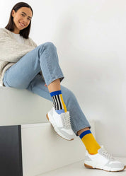 Joker White - Vegan Corn Leather Sneakers - Ecomarket.com