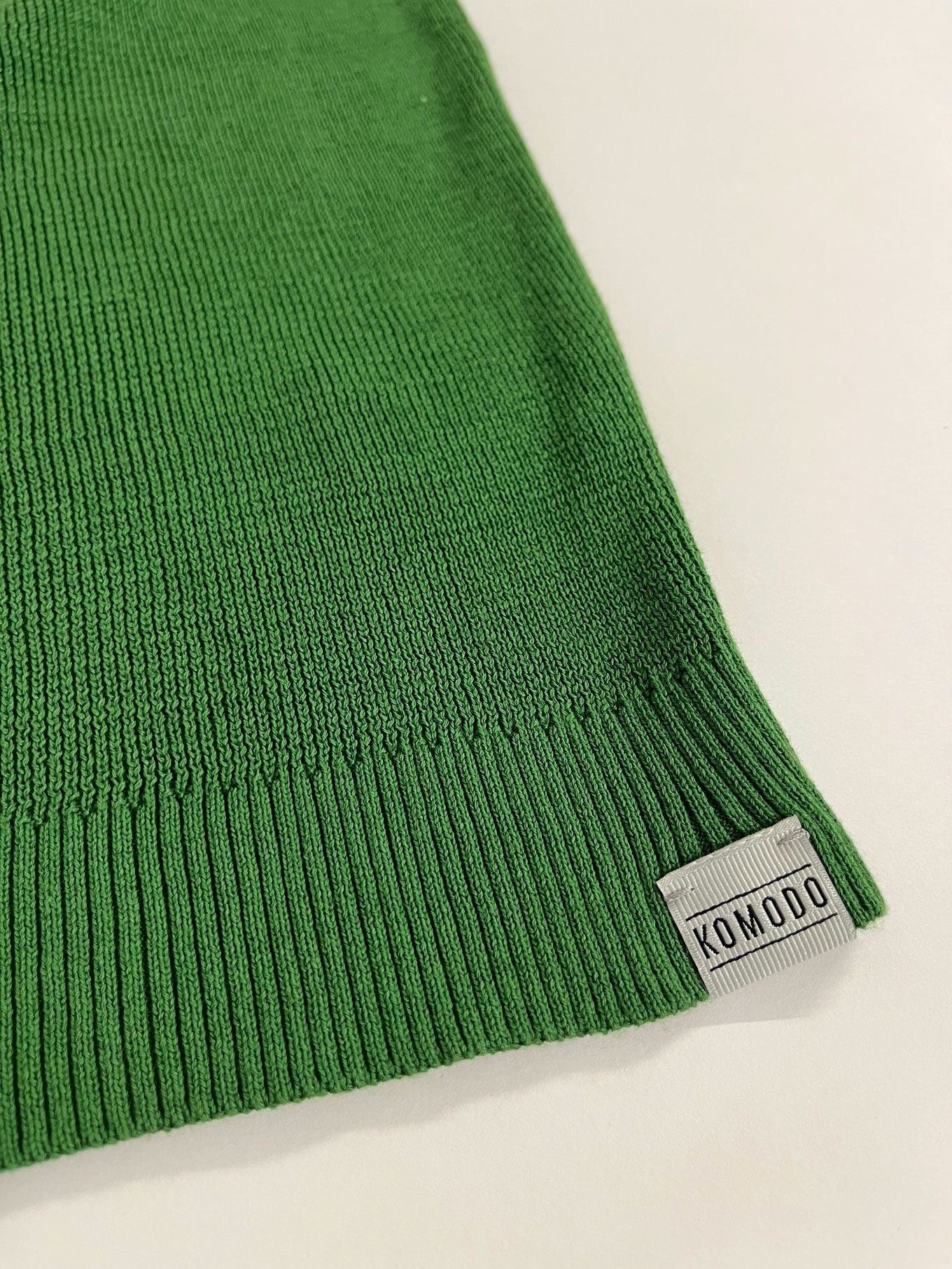 SANDER - Cotton Tencel Vest - Jungle Green - Ecomarket.com