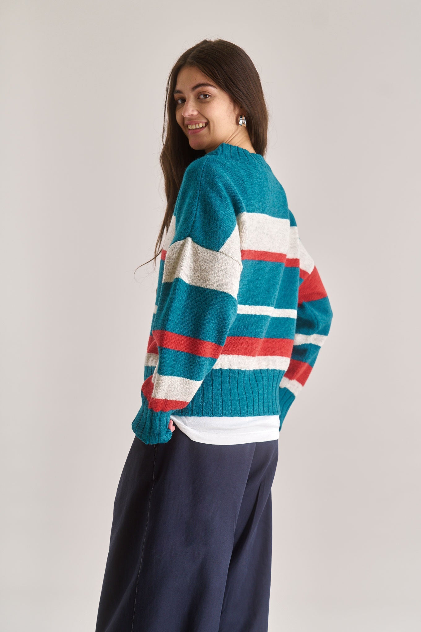 JESSIE Lambswool Jumper - Evergreen - Ecomarket.com
