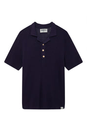OLIVER - Organic Cotton Polo Top Dark Navy - Ecomarket.com