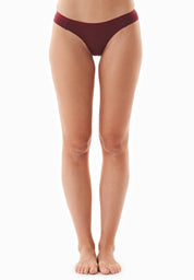 KAMILLA | Organic Cotton & TENCEL™ Modal Hipster Briefs, 3-Pack (bordeaux) - Ecomarket.com