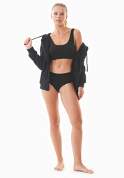 KARINNA | Organic Cotton & TENCEL™ Modal Hipster Briefs, 3-Pack (black) - Ecomarket.com