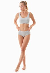 KARINNA | Organic Cotton & TENCEL™ Modal Hipster Briefs, 6-Pack (mix) - Ecomarket.com