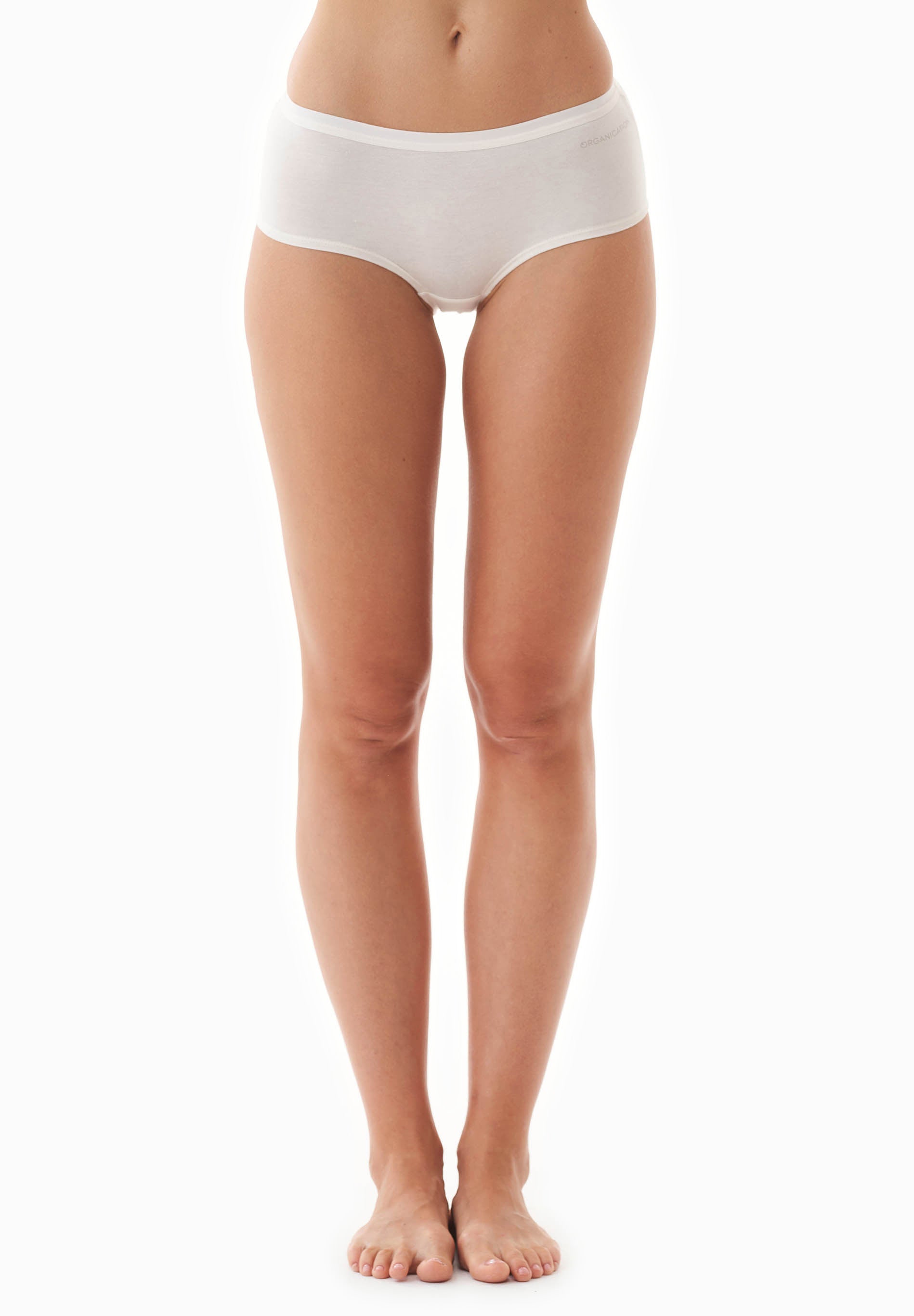 KARINNA | Organic Cotton & TENCEL™ Modal Hipster Briefs, 3-Pack (white) - Ecomarket.com