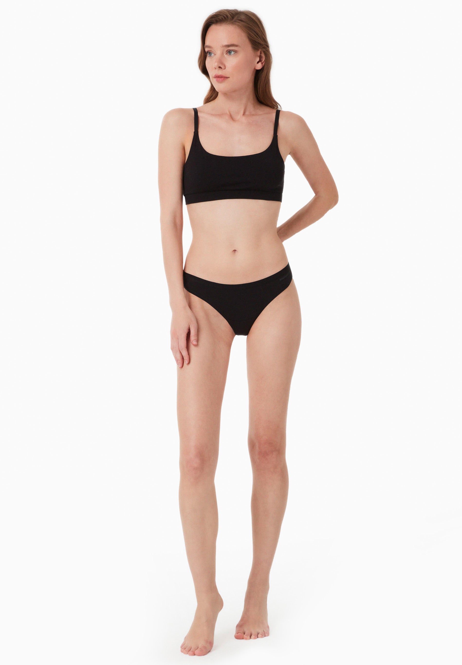 KAVINN | Organic Cotton & TENCEL™ Modal Hipster Briefs, 3-Pack (black) - Ecomarket.com