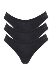 KAVINN | Organic Cotton & TENCEL™ Modal Hipster Briefs, 3-Pack (black) - Ecomarket.com