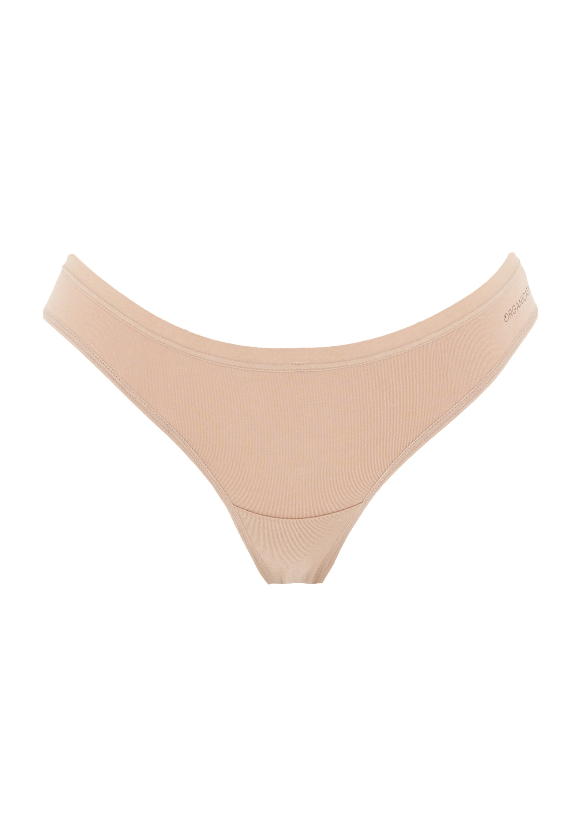 KAVINN | Organic Cotton & TENCEL™ Modal Hipster Briefs, 3-Pack (beige) - Ecomarket.com