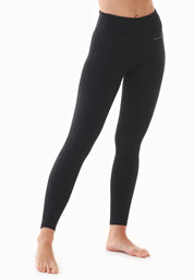 LENNA | High-waisted leggings made from organic cotton in black - Ecomarket.com