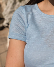 Linen T-shirt in different colors - Ecomarket.com