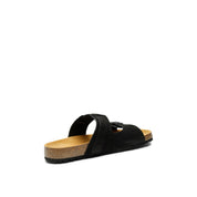 LUCA NUBUK Sandal in black - Ecomarket.com