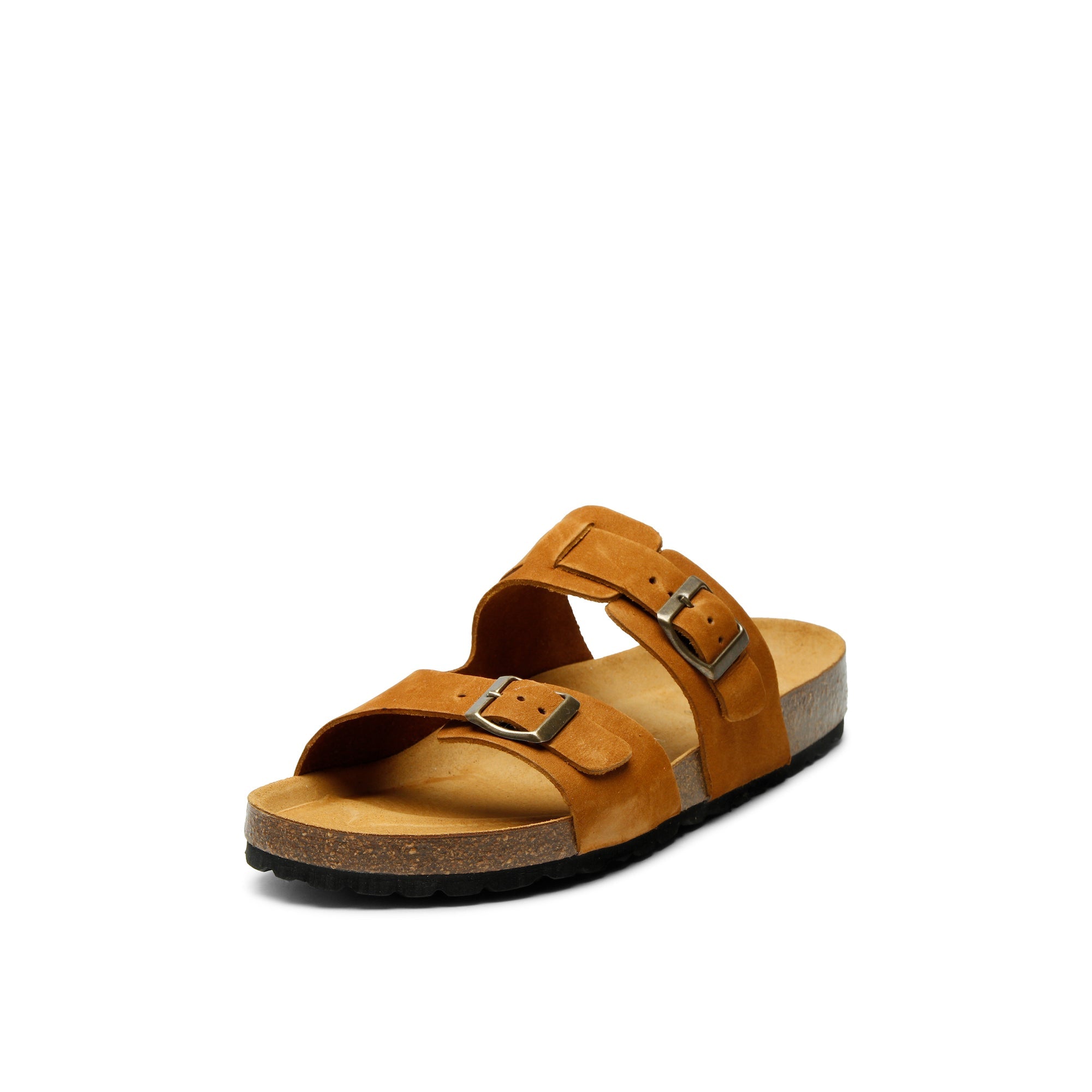 LUCA NUBUK SANDAL WHISKY - Ecomarket.com