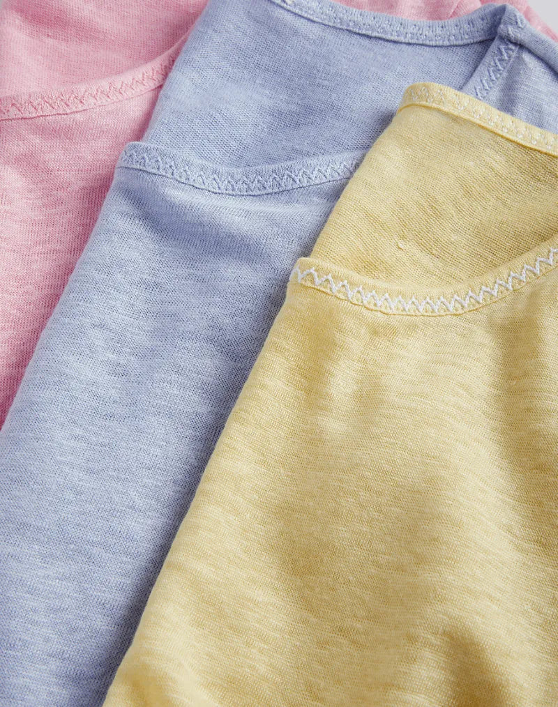 Linen T-shirt in different colors - Ecomarket.com