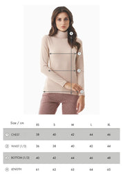 Turtleneck Shirt in LENZING™ ECOVERO™ Jersey (slim fit) in black - Ecomarket.com