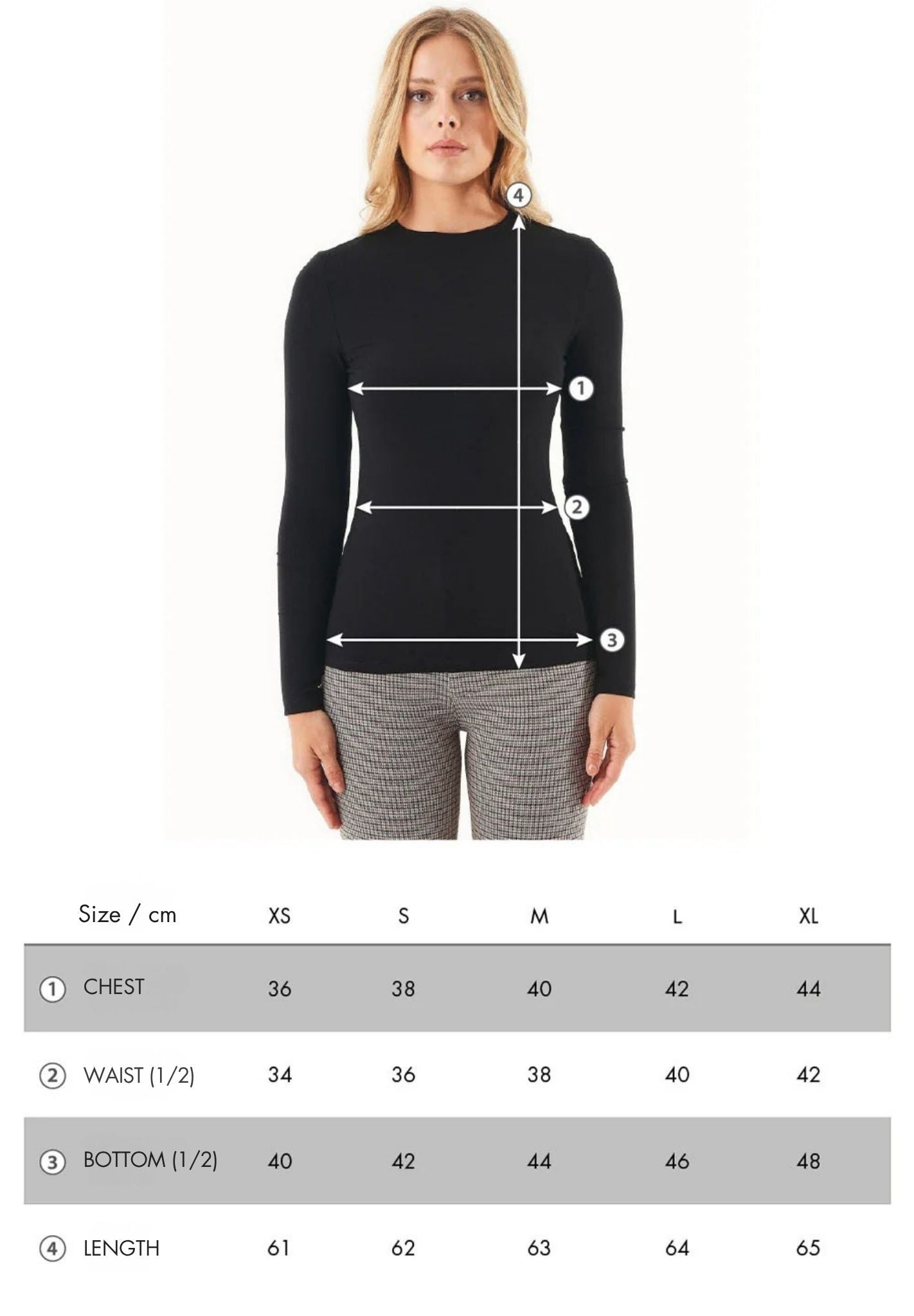 Long-Sleeved Shirt in LENZING™ ECOVERO™ Jersey in black - Ecomarket.com
