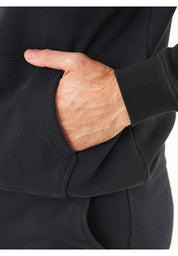 Soft Touch Hoodie in 100% Organic Cotton in black - Ecomarket.com