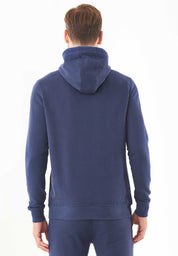 Soft Touch Hoodie in 100% Organic Cotton in navy - Ecomarket.com