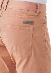 Regular-Fit Stretch Twill Trousers in Organic Cotton in tan - Ecomarket.com