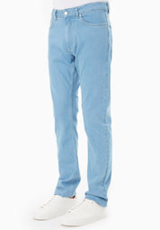 Regular Fit Jeans in Organic Cotton Stretch Denim light wash - Ecomarket.com