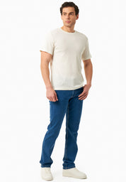 Regular Fit Jeans in Organic Cotton Stretch Denim medium wash - Ecomarket.com