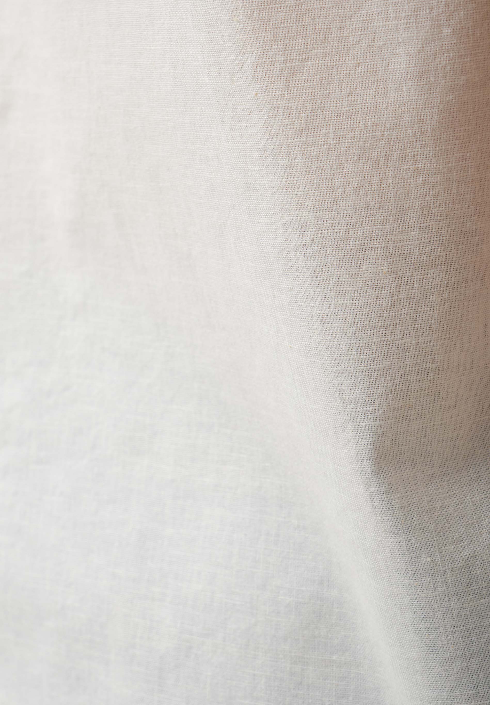 Short-Sleeved Shirt in Organic Cotton & Linen in white - Ecomarket.com